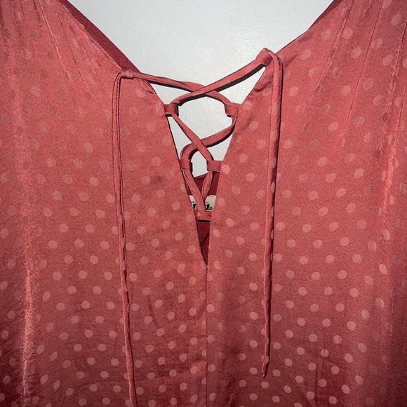 Show me your mumu rebel rompers sangria silky dots in pink size med - Picture 6 of 9